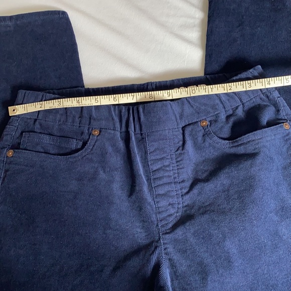 NWOT Lands’ End High Rise Pull On Corduroy Skinny Pants - Picture 8 of 11